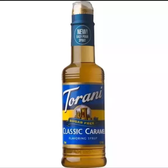 Torani Sugar Free Classic Caramel Syrup, 12.7 oz - FREE SHIPPING