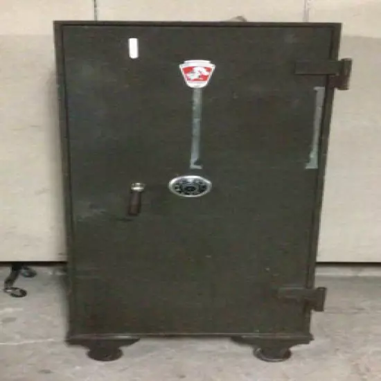 Guardsman Safe Company Floor Safe On Wheels vintage dial combo LOCAL PICKUP ONLY