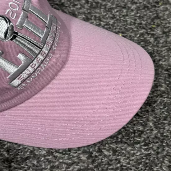 2018 SUPERBOWL LII EL DORADO RESORTS SUPER BASH CAP COLOR PINK GOOD CONDITION 