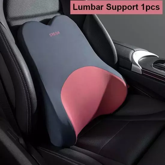 Car Lumbar Support Headrest Neck Pillow Support Universal Neck Pillows Cushion