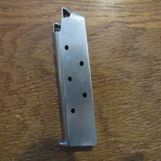 Colt Mustang 6 Round .380 ACP Magazine Clip Stainless for Mustang 380 6 Rd Mag