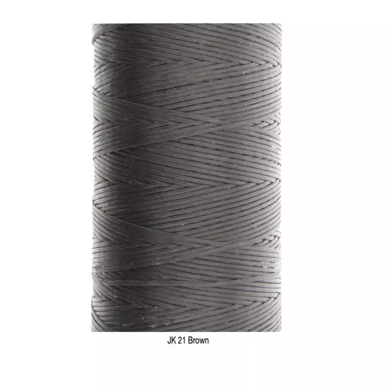 Ritza 25 Tiger Thread 0.6mm Wax Braided Polyester Leather Hand Sewing 25m/82ft 