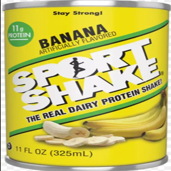 12 Sport Shake Banana Real Dairy Power Protein Drink 11 ounces 11/01/2025