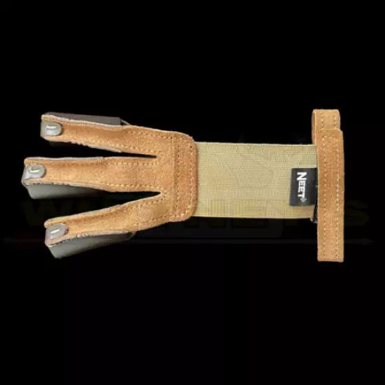 Neet Archery Products -Shooting Glove - Tan Suede - Small-60141