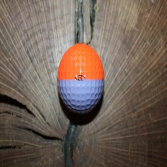 VINTAGE LAVENDER AND ORANGE PING GOLF BALL MUST SEE!!! SUPER RARE!!!!