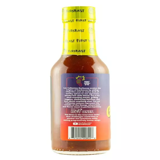 Hot Ones Los Calientes Barbacoa Sauce Made With 5 Fl Oz (Pack of 1) 