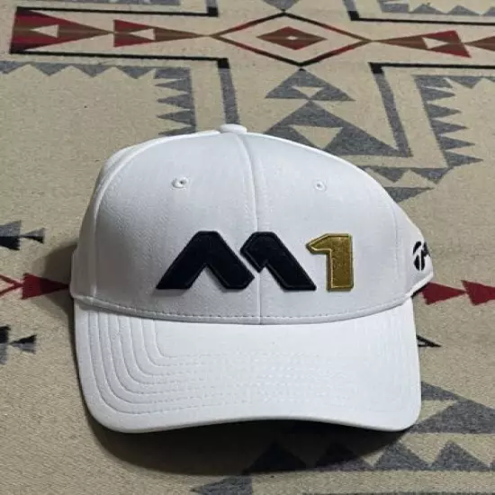 Taylormade Tour Headwear M1 Hat White UPF 25+ One Size NEW PSi Strapback