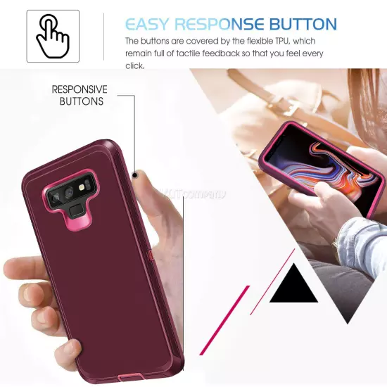 For Samsung Galaxy Note 9 Case Heavy Duty Shockproof Protective Hard Phone Cover