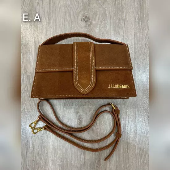 JACQUEMUS bag, NEW, natural suede