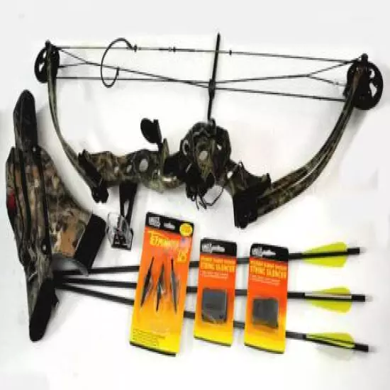 REFLEX Compound Bow Trophy Ridge LOADED w/ Bag