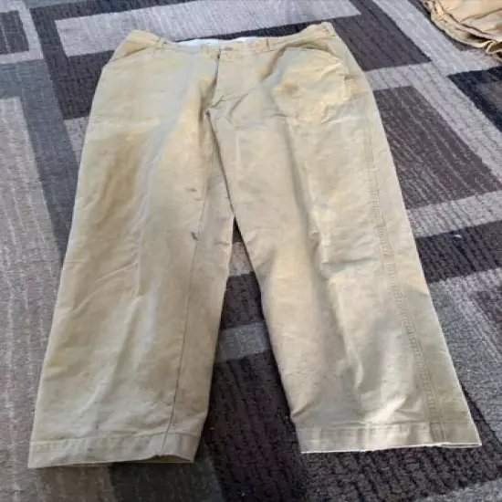 VINTAGE AMERICAN FIELD CANVAS HUNTING PANTS HETTRICK MFG. CO.