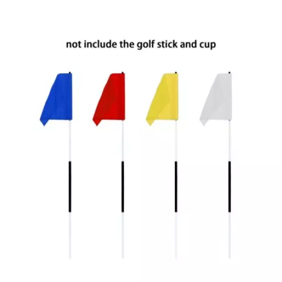 KONDAY Golf Flag,Green Golf Flags,Solid and Nylon Training Putting Green Flag...