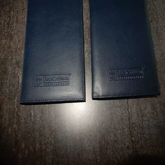 Lot of 2 ROYAL CARIBBEAN Cruise Line Travel Document Passport ID Money Holder