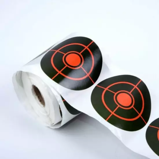 100/250pcs Shooting Adhesive Targets Splatter Reactive Target Sticker 7.5cm BQ