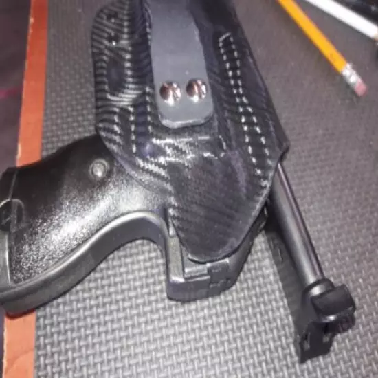  Hi-Point 9mm/380 W/built in mag carrier kydex holster CARBON FIBER