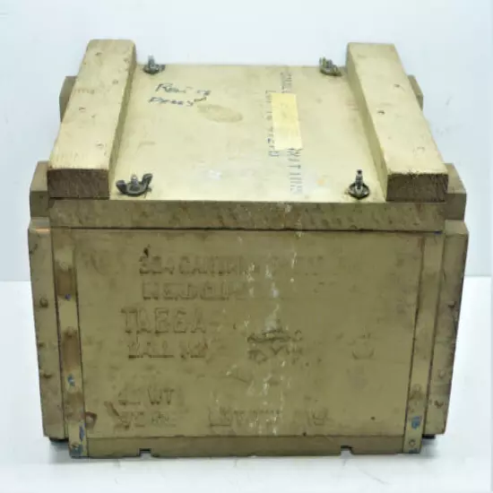 US Small Arms Ammunition 480 Rds 30 Cal Wooden Crate Empty INV15476