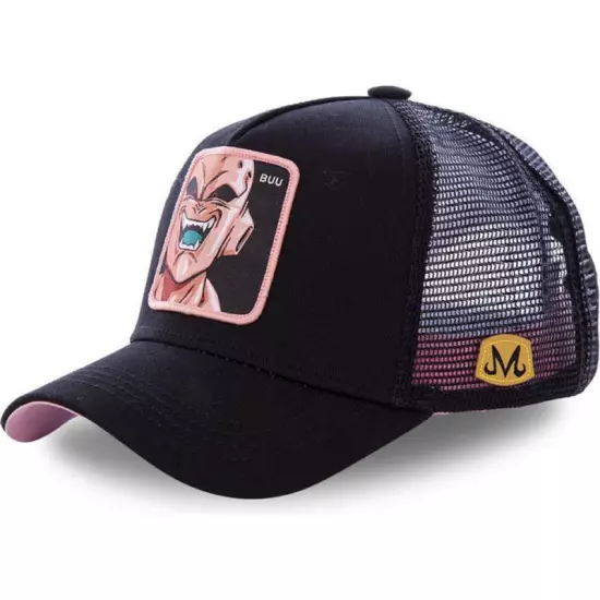 Anime Manga Dragon Ball Z Cartoon Mesh Snapback Trucker Fisher Baseball Cap Hat