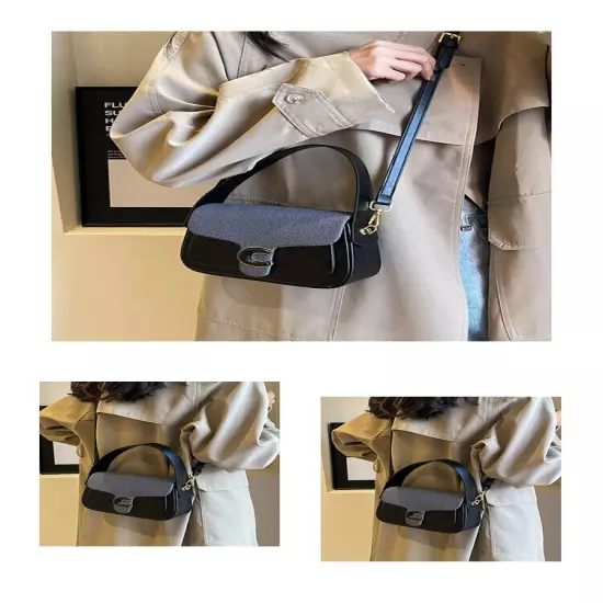 Handbag for Women's Autumn/winter Casual Saddle Bag, High-end Crossbody Bag