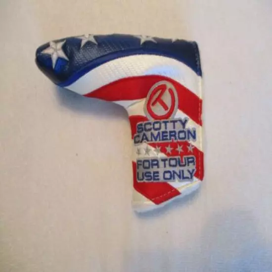 Scotty Cameron 2011 US Open "U.S. Flag" Putter Headcover CT For Tour Use Only