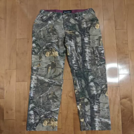 Womans Small - Realtree Camo Outdoor Hunting Pants With Cargo Pockets