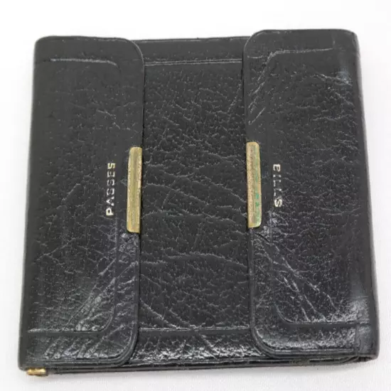 Vintage Passports Passes Money Bifold Billfold Wallet TF