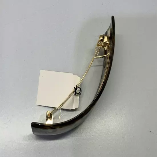 Rectangle Volume Barrette Hair Clip France Luxe Volume Barrette Thick Hair