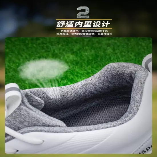 Training Golf Shoes Men Women Light Weight Breathable Non-slip Athletic Sneakers