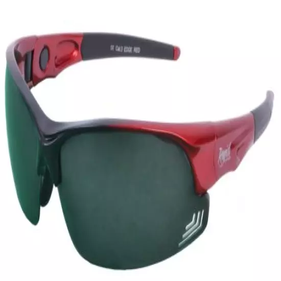 Red GOLF SUNGLASSES Mens & Womens: Interchangeable Polarized & Low Light Lenses