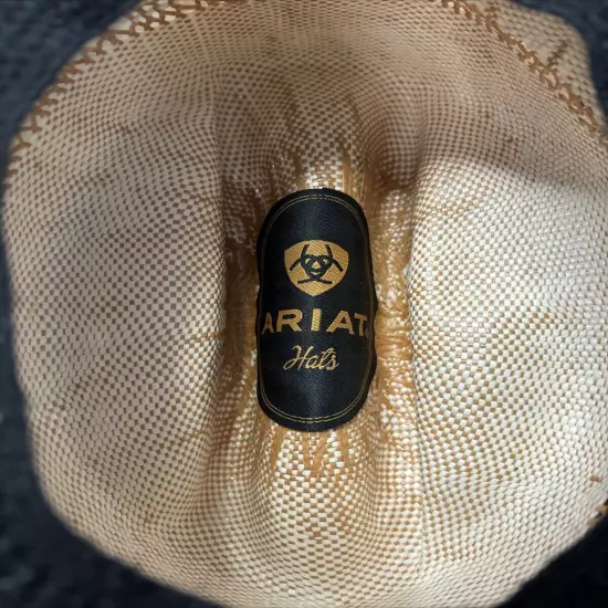 Ariat Western Rodeo 2 Cord Twisted Weave Cowboy Hat Men's S/M