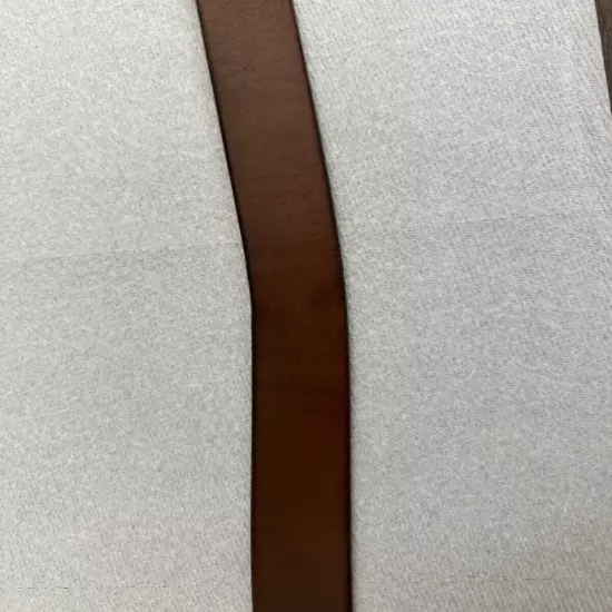 Hollows Leather Rail Belt, Natural Chromexcel, 37.5" to Middle Hole