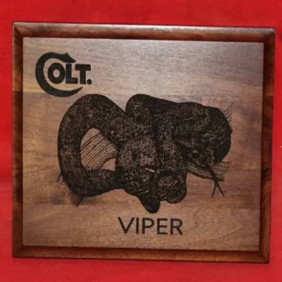 Colt Firearms Viper Plaque 