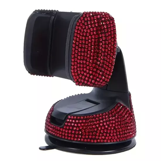 Glitter Diamond Car Phone Holder Mount Car Dashboard Sucker Cup Bracket Stand Mo