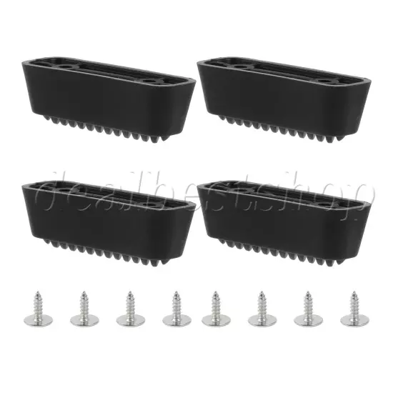 4 x Baggage Stud Feet 4.7x1.6cm Side Stand Pads for Luggage Accessories