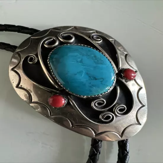 Vintage Native American style Bolo Tie