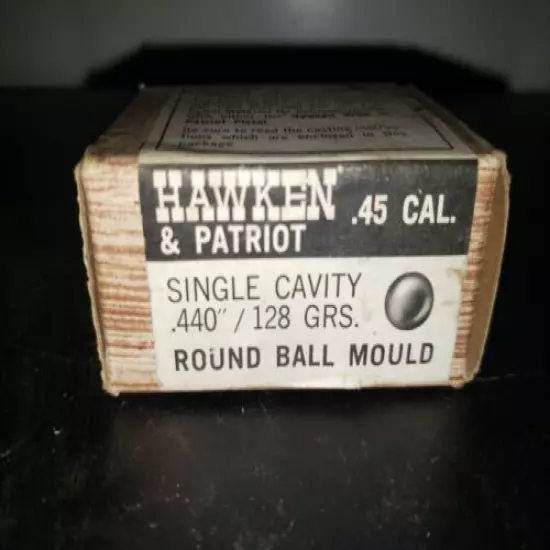 VTG Thompson Center Hawken & Patriot 45 Cal. Round Ball Mould / .440 128 grains