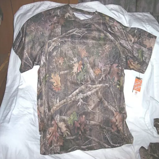 Performance Shirt Large Camo Hunting Shirt Odor Free T Shirt Kanati Camo Shirt L