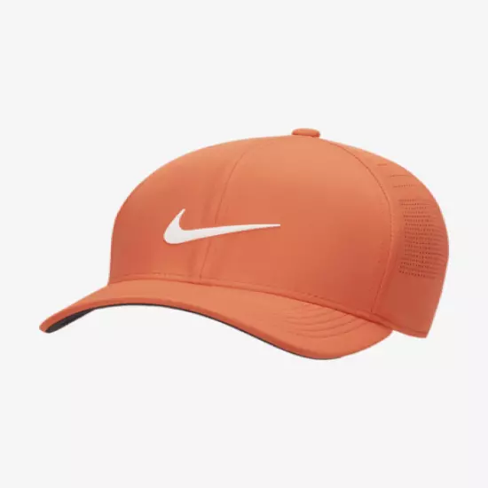 NEW Nike Adult AeroBill Classic99 Perforated Cap Orange BV1073 842 - SIZE L/XL