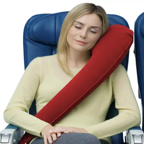 Travelrest Ultimate Inflatable Travel Body Pillow Neck Head Shoulder Support