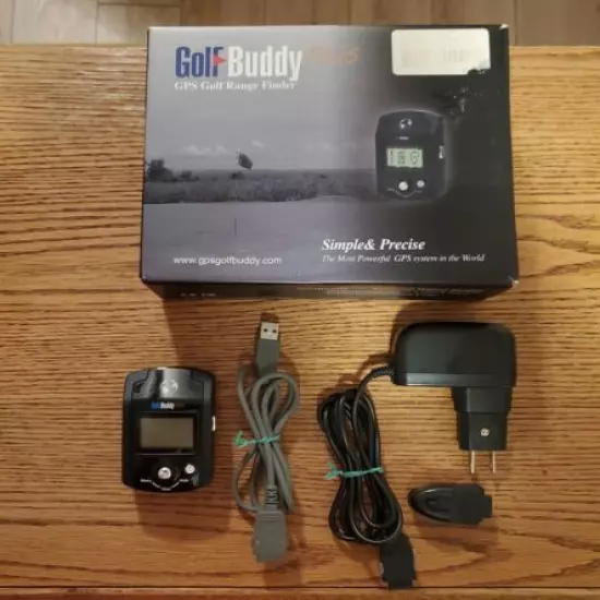 Golf Buddy Plus Range Finder GPS Model No. DSC-GB100K In Box