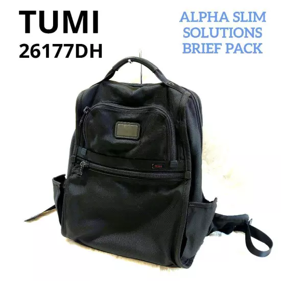 Tumi Backpack Business Bag 26177Dh Black