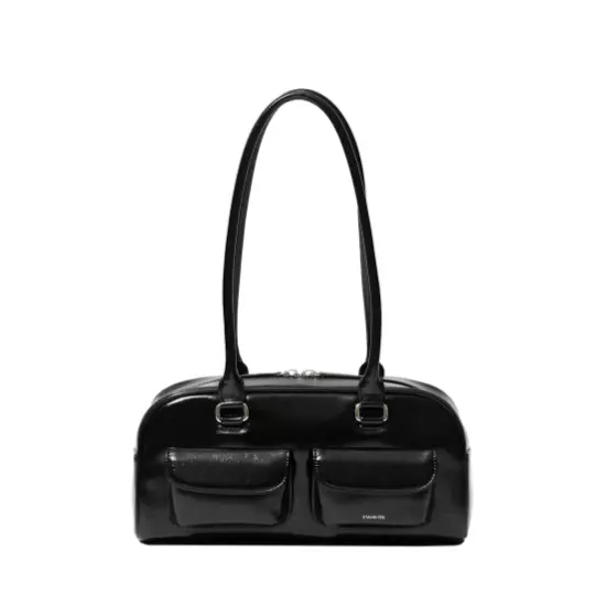 IN STOCK / Express/STAND OIL Chubby bag BLACK Color Korean Women's Bag