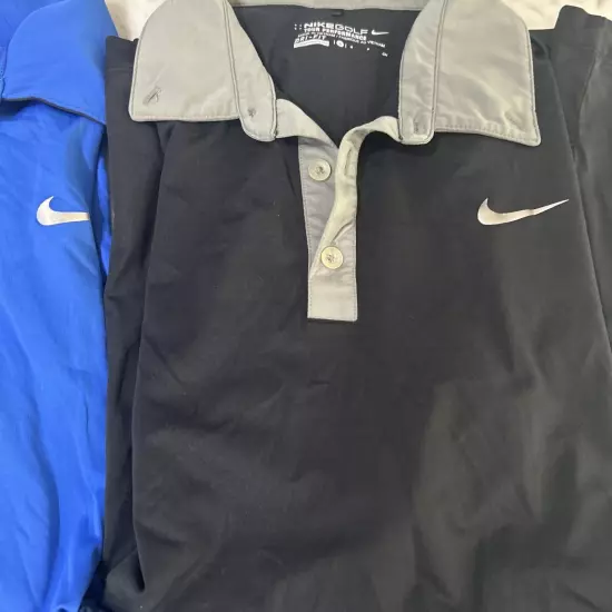 Nike Golf Tour Performance Polo Lot- 5 Total Size Small