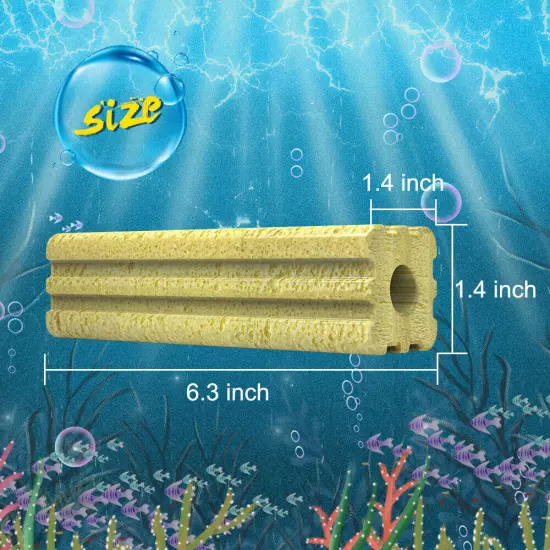 Aquarium Filter Media Porous Bio Ceramic Block for Fish Tank Sump Tank Pond