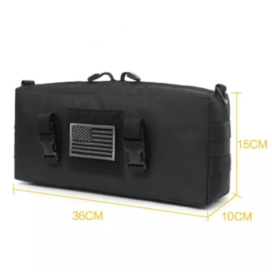 Outdoor Tactical Bag Molle Waist Pack Medical EDC Pouch Camping Hiking Sports