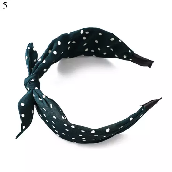 Women Headband Boho Floral Alice Band Fashion Twist Knot Headbands Soft Hairband