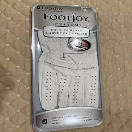 Footjoy Custom Premium Cabretta Leather Golf Gloves, Size Medium / 1 Right Glove