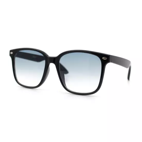 Retro Hipster Photochromic Lens Oversize Horn Rim Plastic Sunglasses