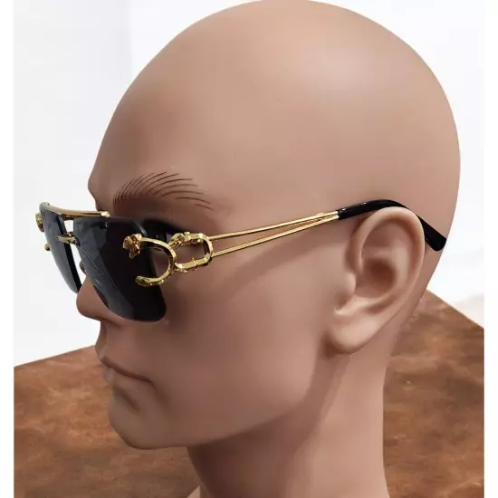 Sunglasses Men Fashion Rimless Luxury Frameless