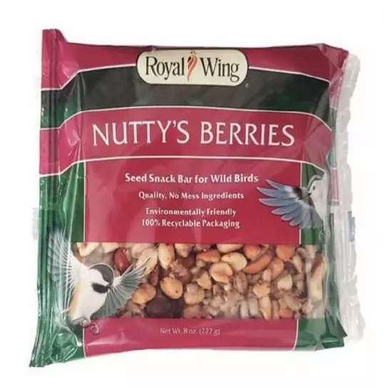 Royal Wing 914 Animals and Pet Supplies 0.5 Pounds Berries Bird Treat Seed Bar