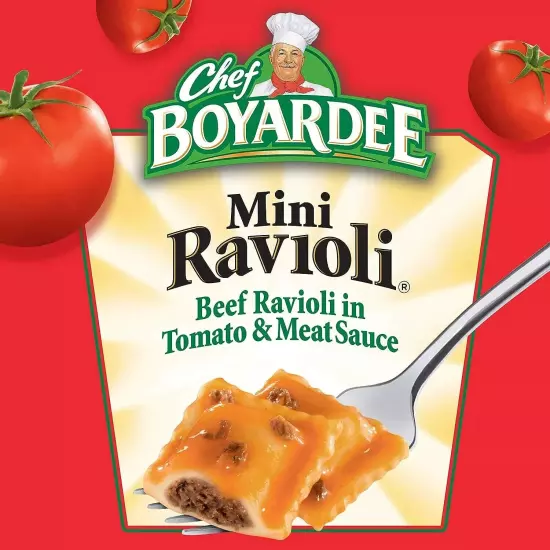 Chef Boyardee Beef Ravioli, 15 Oz, 4 Pack FREE SHIPPING